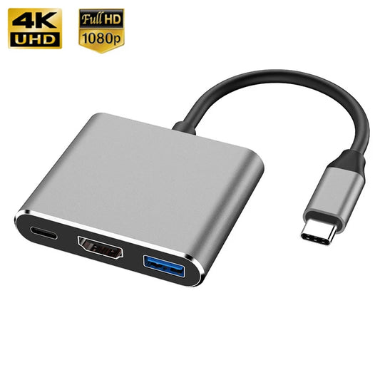 USB-C 3.0 HUB 3 In 1