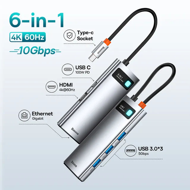 10Gbps USB C Hub