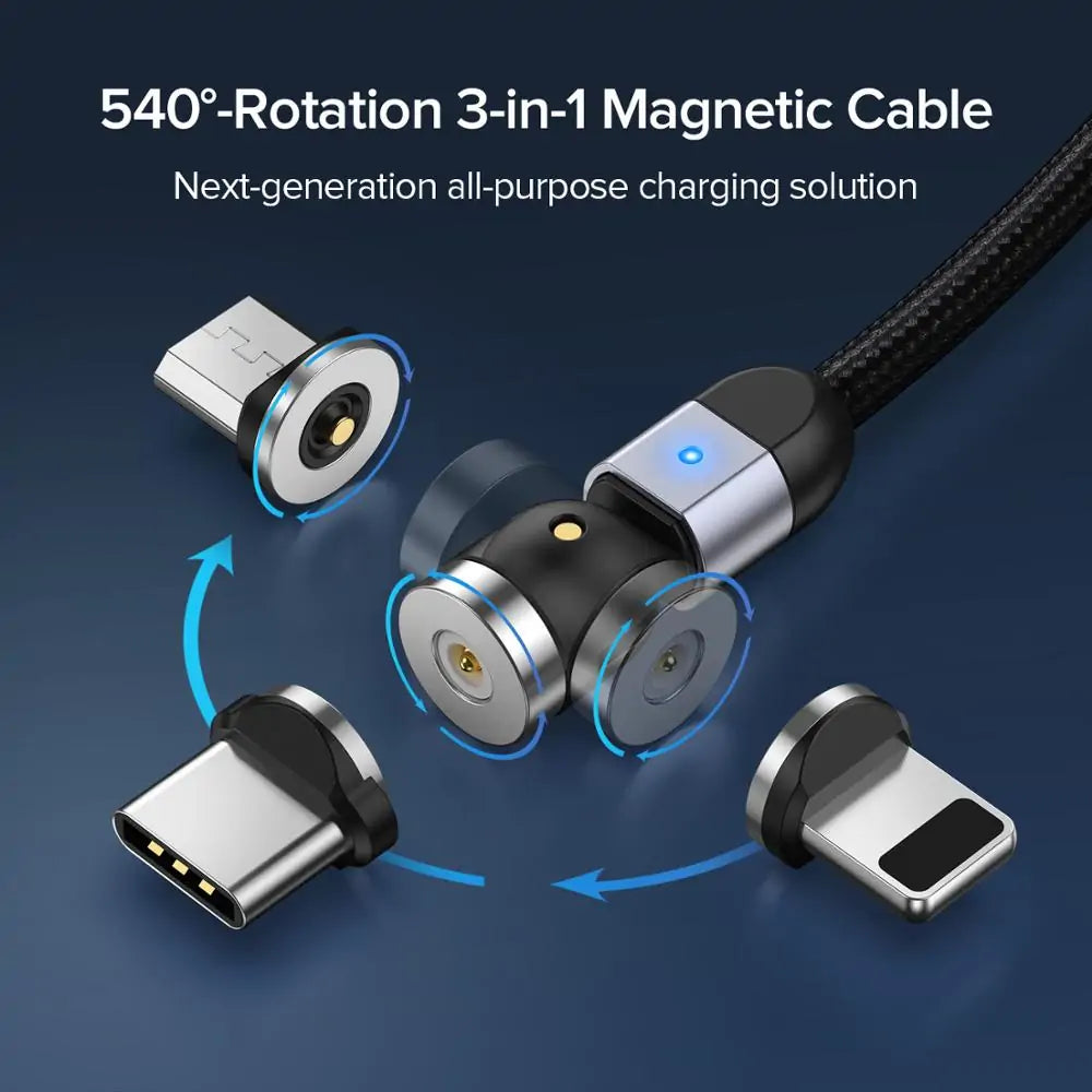 Magnetic USB Cable Phone Charger