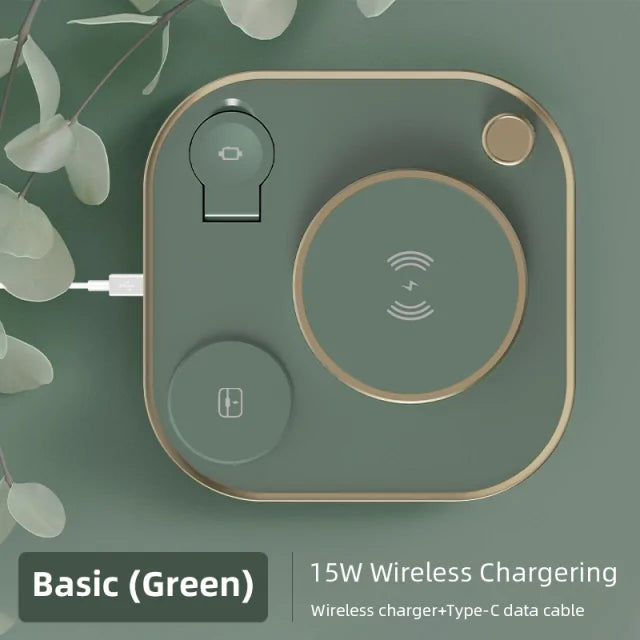 Wireless Charging Station with optional lamp